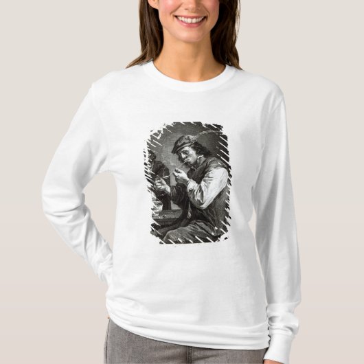 フランダースの喫煙者 Tシャツ (正面)