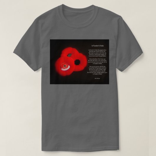 フランダースの畑で Tシャツ (デザイン正面)