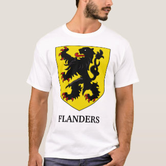 フランダースの紋章の紋章獅子 Tシャツ