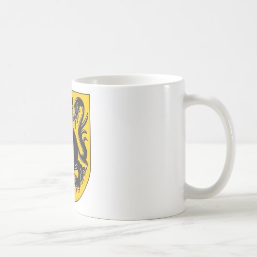 フランダースの紋章付き外衣 コーヒーマグカップ (右)