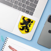 フランダースの紋章 シール (ノートパソコンとiPhone)
