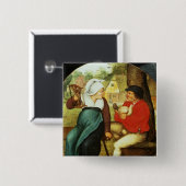 フランダースの諺 缶バッジ (正面&裏面)