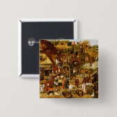 フランダースの諺 缶バッジ (正面&裏面)