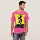 フランダースヴィンテージ競輪広告ツアー Tシャツ (正面フル)