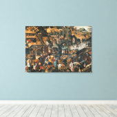 フランダース諺 キャンバスプリント (インサイチュ (ウッドフロア))