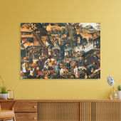 フランダース諺 キャンバスプリント (インサイチュ (リビング))