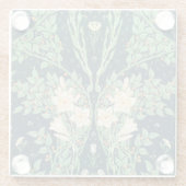 フランチェスカの壁紙のデザイン ガラスコースター (裏面)