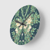 フランチェスカの壁紙のデザイン ラウンド壁時計 (傾斜)