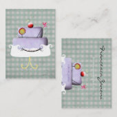 フランチェスカ·ケーキ·名刺 名刺 (正面/裏面)