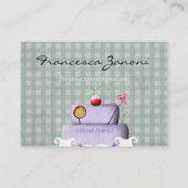 フランチェスカ·ケーキ·名刺 名刺 (裏面)