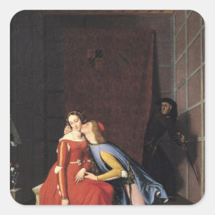 フランチェスカ・ダ・リミニとパオロ・マラテスタ, 1819 スクエアシール