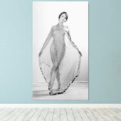 フランチェスカ・ベラ・ラガッツァ美しいイタリアン少女 キャンバスプリント (インサイチュ (ウッドフロア))