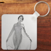 フランチェスカ・ベラ・ラガッツァ美しいイタリアン少女 キーホルダー (裏面)