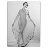 フランチェスカ・ベラ・ラガッツァ美しいイタリアン少女 クリップボード (裏面)