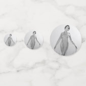 フランチェスカ・ベラ・ラガッツァ美しいイタリアン少女 コンフェッティ (裏面)