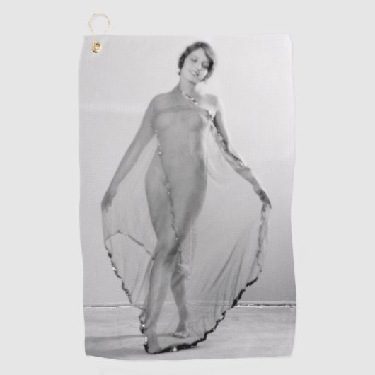 フランチェスカ・ベラ・ラガッツァ美しいイタリアン少女 ゴルフタオル (正面)
