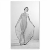 フランチェスカ・ベラ・ラガッツァ美しいイタリアン少女 シール (正面)