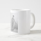 フランチェスカ・ベラ・ラガッツァ美しいイタリアン少女 ジャンボコーヒーマグカップ (正面右)