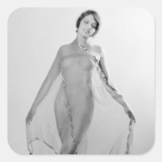 フランチェスカ・ベラ・ラガッツァ美しいイタリアン少女 スクエアシール (正面)