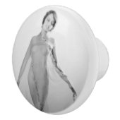 フランチェスカ・ベラ・ラガッツァ美しいイタリアン少女 セラミックノブ (右)