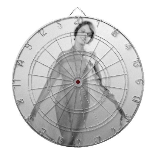 フランチェスカ・ベラ・ラガッツァ美しいイタリアン少女 ダーツボード (正面)