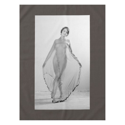 フランチェスカ・ベラ・ラガッツァ美しいイタリアン少女 テーブルクロス (正面)