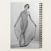 フランチェスカ・ベラ・ラガッツァ美しいイタリアン少女 ノートブック (裏面)