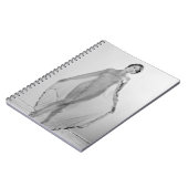 フランチェスカ・ベラ・ラガッツァ美しいイタリアン少女 ノートブック (左側)