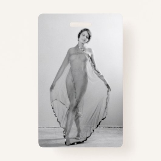 フランチェスカ・ベラ・ラガッツァ美しいイタリアン少女 バッジ (正面)