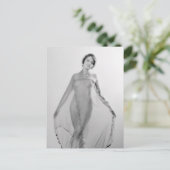 フランチェスカ・ベラ・ラガッツァ美しいイタリアン少女 ポストカード (スタンド正面)