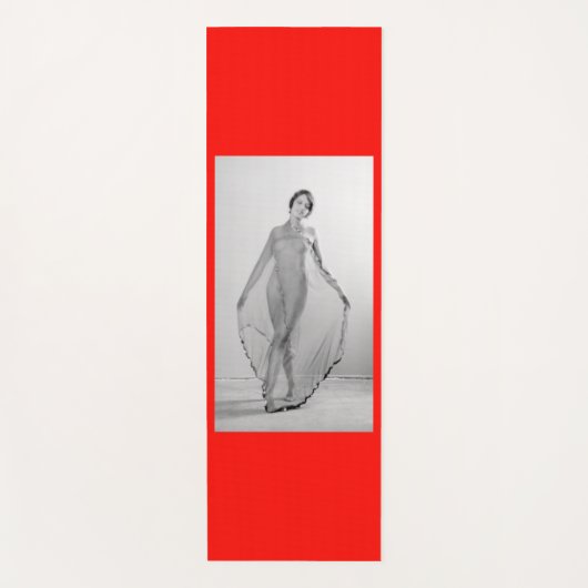 フランチェスカ・ベラ・ラガッツァ美しいイタリアン少女 ヨガマット (正面)