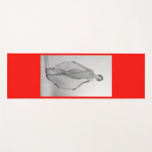 フランチェスカ・ベラ・ラガッツァ美しいイタリアン少女 ヨガマット (正面(横))