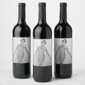 フランチェスカ・ベラ・ラガッツァ美しいイタリアン少女 ワインラベル (ボトル)