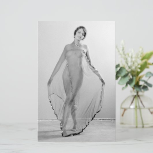 フランチェスカ・ベラ・ラガッツァ美しいイタリアン少女 便箋 (スタンド正面)