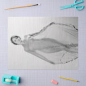 フランチェスカ・ベラ・ラガッツァ美しいイタリアン少女 薄葉紙 (クラフト)