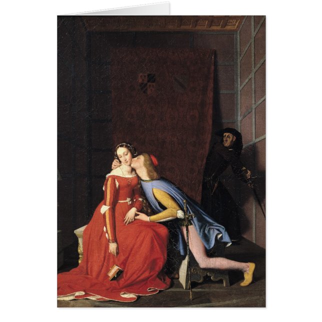 フランチェスカdaリミニおよびパオロ・マラテスタ1819年 (正面)