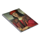 フランチェスコのdella Rovereウルビノの公爵の、ポートレート ノートブック (右側)