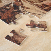 フランチェスコ著エルサレムに対する第7回十字軍 ジグソーパズル (側面)