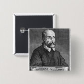 フランチェスコ著刻まれるアンドリアPalladio 缶バッジ (正面&裏面)