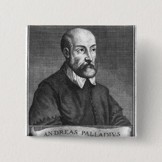 フランチェスコ著刻まれるアンドリアPalladio 缶バッジ (正面)