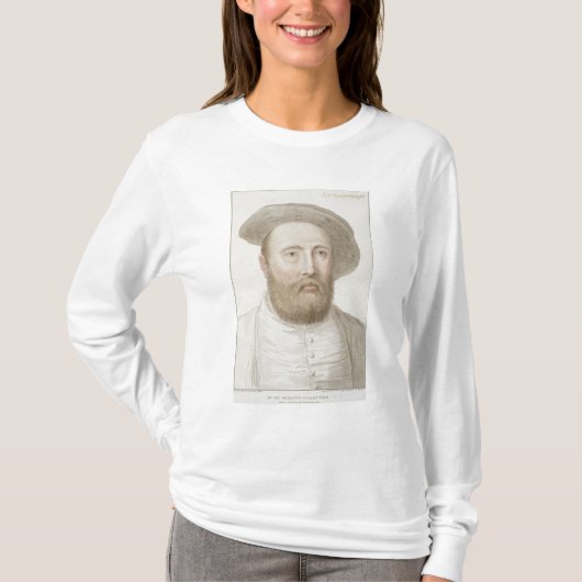 フランチェスコ著刻まれるジョージCarew (b.c.1514) Tシャツ (正面)