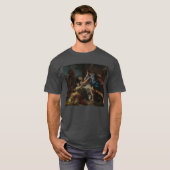 フランチェスコ・ソリメナ - メッサリナの死 Tシャツ (正面フル)