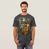 フランチェスコ・ソリメナ - ヴァルカンの鍛冶場のヴィーナス Tシャツ (正面フル)