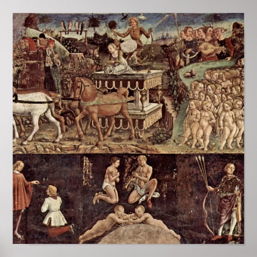 フランチェスコ・デル・コッサ – アポロ詳細の勝利 ポスター (正面)