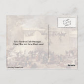 フランチェスコ・ヘイズによる神殿の破壊 ポストカード (裏面)