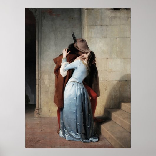 フランチェスコ・ヘイズキスイルバシオ美術展 ポスター (正面)