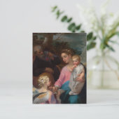 フランチェスコ・ヴァンニ率いるエジプトへの飛行の休憩 ポストカード (スタンド正面)