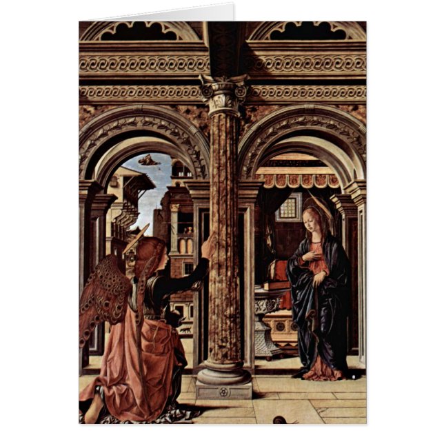 フランチェスコDel Cossa著告知の祭壇 (正面)