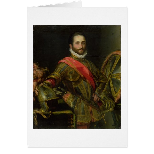 フランチェスコIIのdella Rovere、c.1572 (油のポートレート (正面)