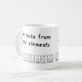 フランチャイズ期間表名mug コーヒーマグカップ (正面左)